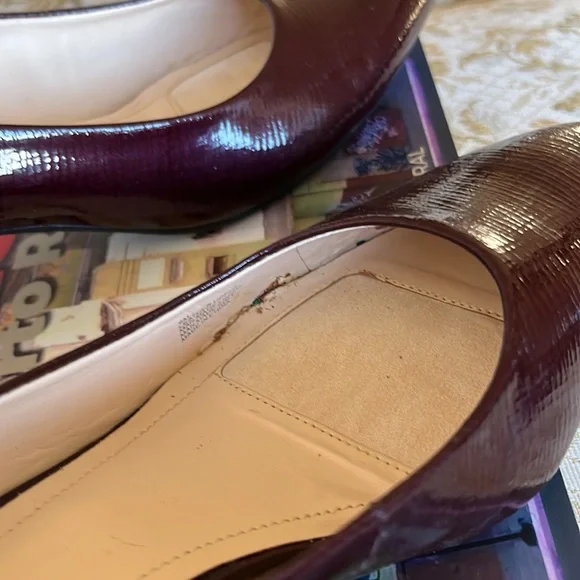 Alex Marie Burgundy kitten 2” heels Shoes - Picture 5 of 11